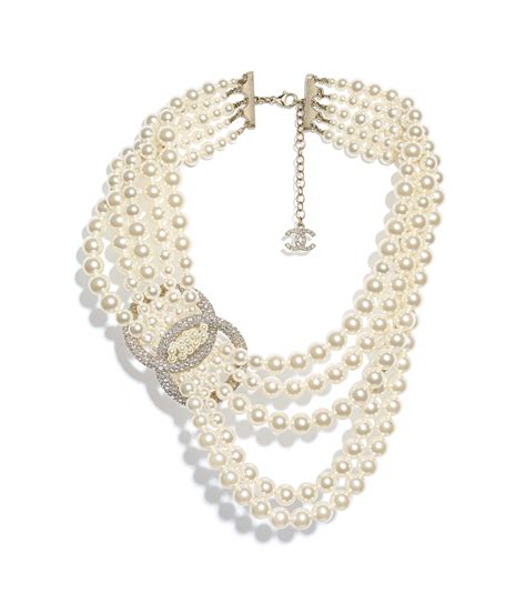 chanel 23 necklace|chanel costume necklace.